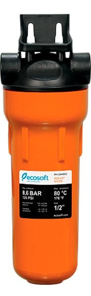 Фільтр механічного очищення для гарячої води Ecosoft 1/2" FPV12HWECO