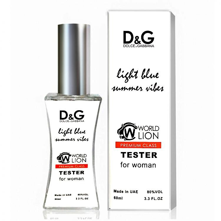 Dolce&Gabbana Light Blue Summer Vibes ТЕСТЕР Premium Class жіночий  60 мл