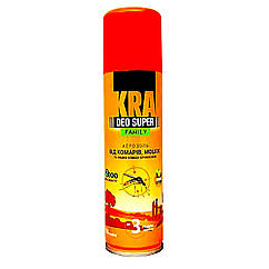 Аерозоль від комарів KRA Deo Super Family 150 мл