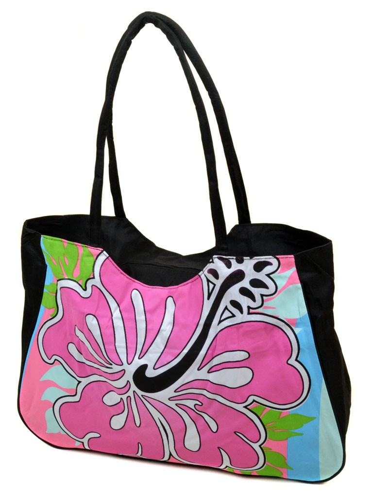 Сумка жіноча Пляжна текстиль 1331 black. Пляжні сумки гуртом і в роздріб в Україні Одеса 7 км, фото 1