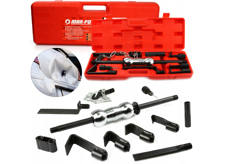 Набір для видалення вм'ятин 3/4" Mar-Pol Молоток інерційний, фото 1