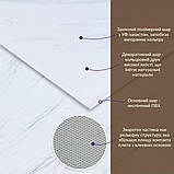 Декоративна ПВХ плита грецький білий мармур 600*600*3mm (S) SW-00001623, фото 2