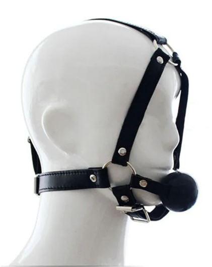 Кляп з бондажем HeadGag BDSM, фото 1