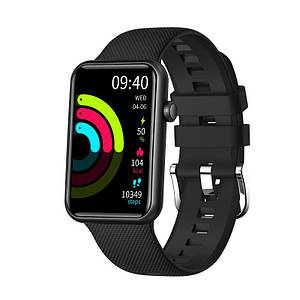 Розумний смарт годинник TechONE HT5 Pro AMOLED дисплей Чорні