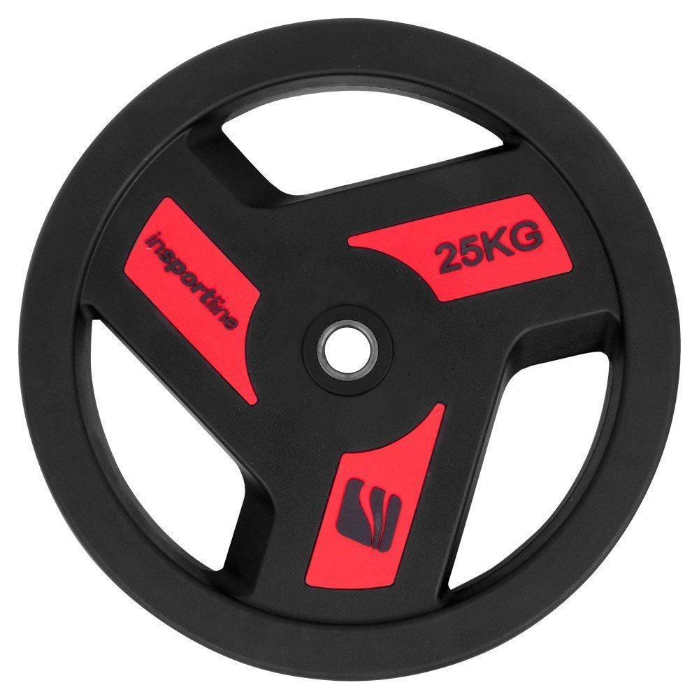 Диск гумовий inSPORTline Herk 25кг