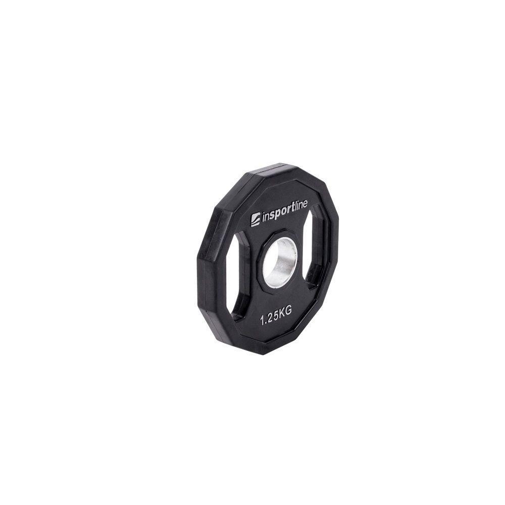 Олімпійський диск гумовий inSPORTline Ruberton 1,25 кг
