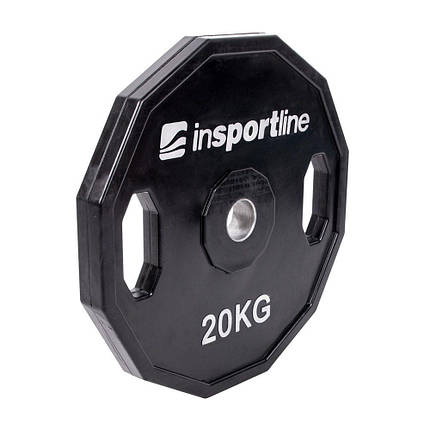 Диск гумовий inSPORTline Ruberton 20кг, фото 1