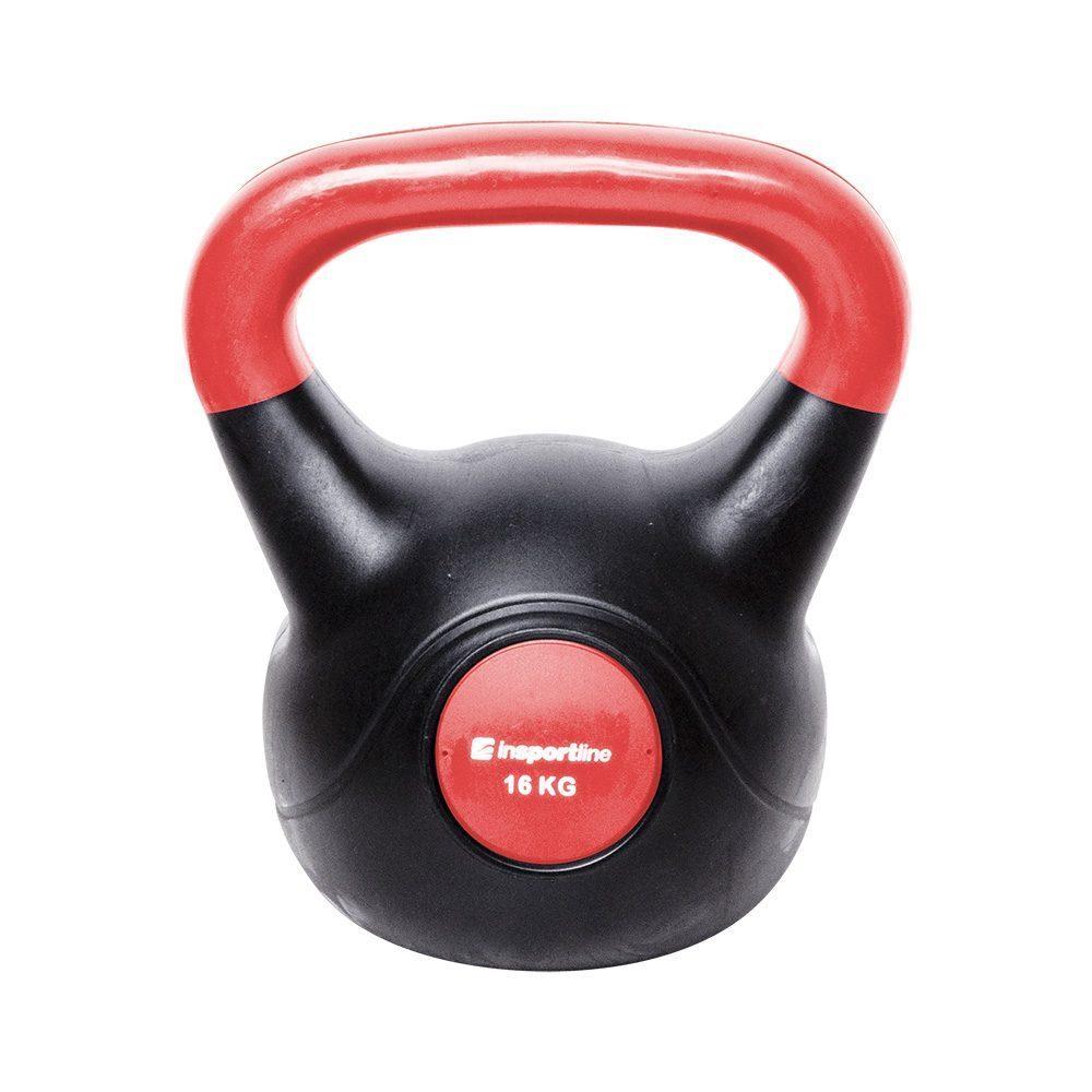 Гіря бітумна inSPORTline Kettlebell Dark 16кг