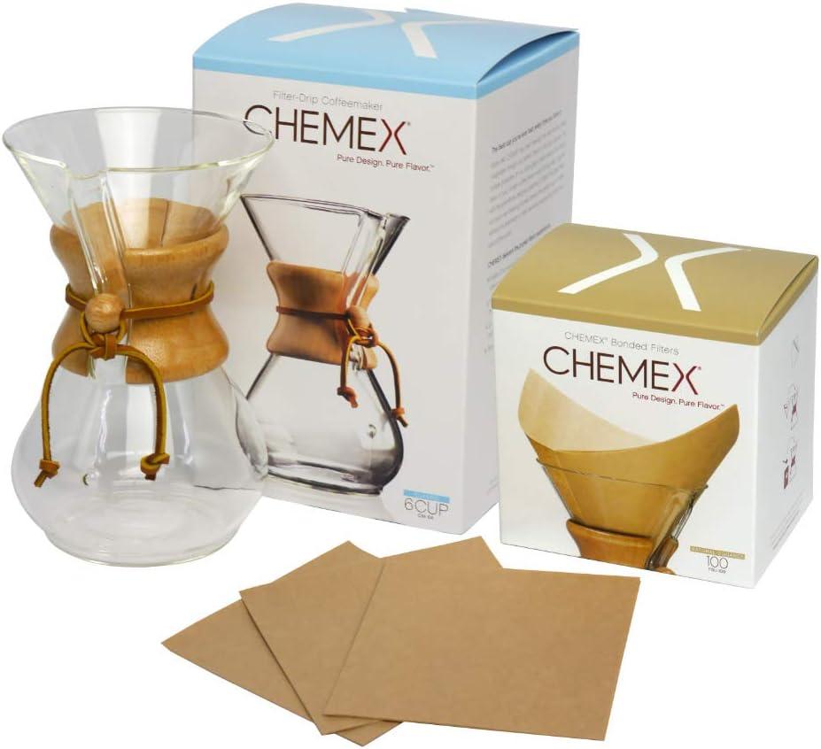 Набір Кемекс Chemex Six Сup + фільтри