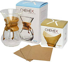 Набір Кемекс Chemex Six Сup + фільтри