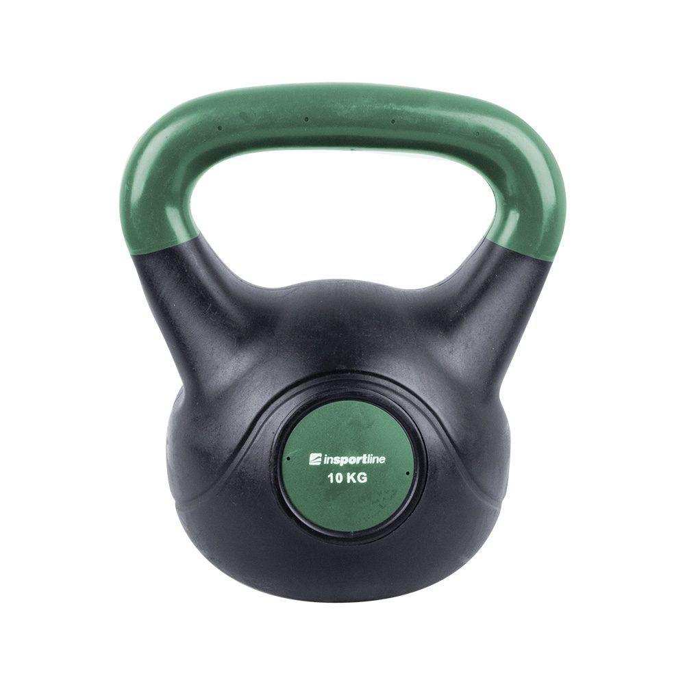 Гіря бітумна inSPORTline Kettlebell Dark 10кг