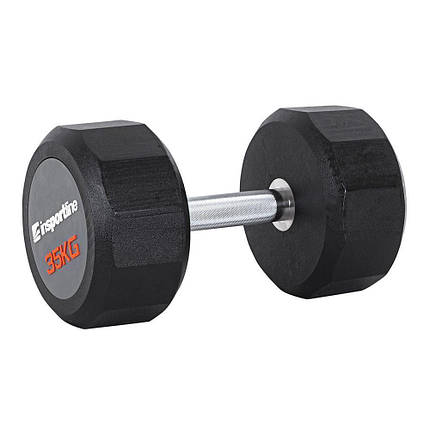 Гантель фіксована inSPORTline Profi CPU 35 кг, фото 1