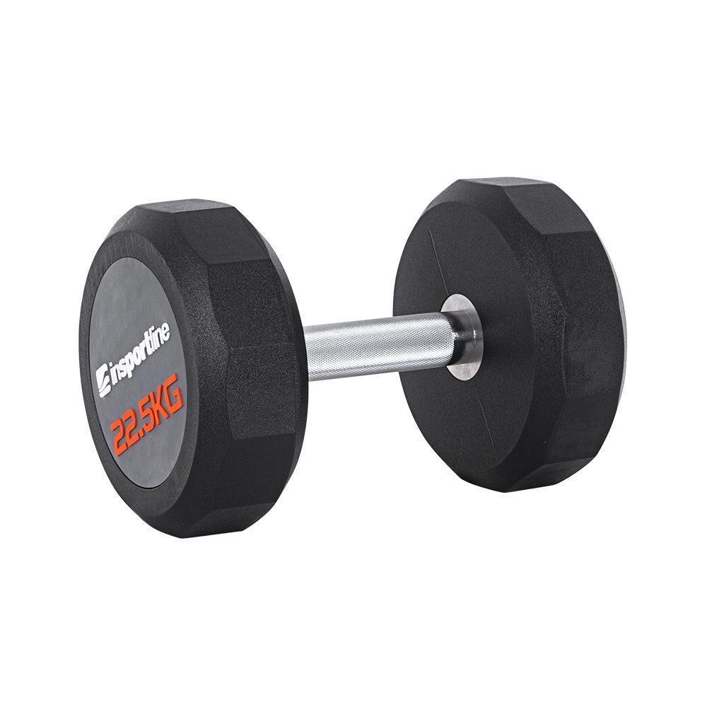 Гантель фіксована inSPORTline Profi CPU 22,5 кг