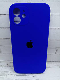 Чохол на iPhone 12 накладка бампер протиударний Original Soft Case royal blue