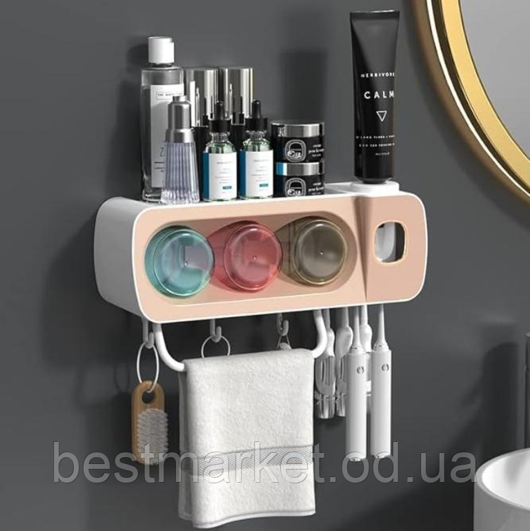 Диспенсер для зубних щіток і пасти, фото 1