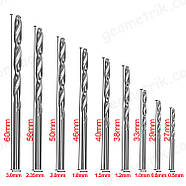 Міні свердла - 25 штук - Ø 0.5 - 3.0 мм - Набір ювелірних свердел - Прецизійні свердла, фото 4