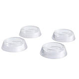 Антивібраційні нековзні підставки для пральної машинки та меблів Прозорі амортизуючі підставки, фото 3