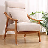 Антивібраційні нековзні підставки для пральної машинки та меблів Прозорі амортизуючі підставки, фото 6