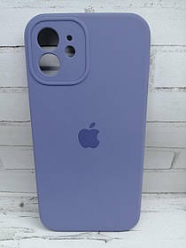Чохол на iPhone 12 накладка бампер протиударний Original Soft Case lavander grey