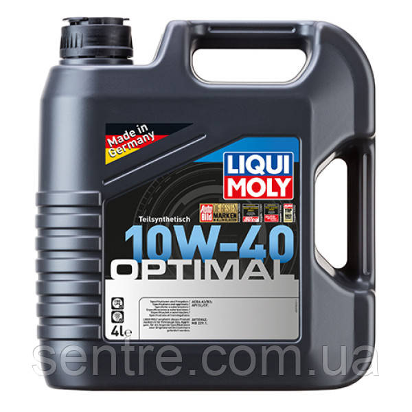 Напівсинтетичне моторне масло - Optimal SAE 10W-40 4л.