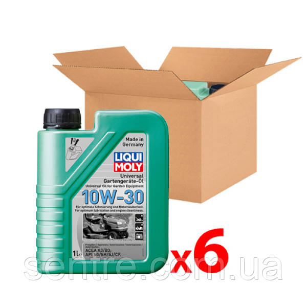 Ящик оливи для 4-тактної садової техніки та генераторів - Universal 4-T Oil 10W-30 6л.