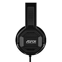 Наушники с микрофоном Aspor S102- черный