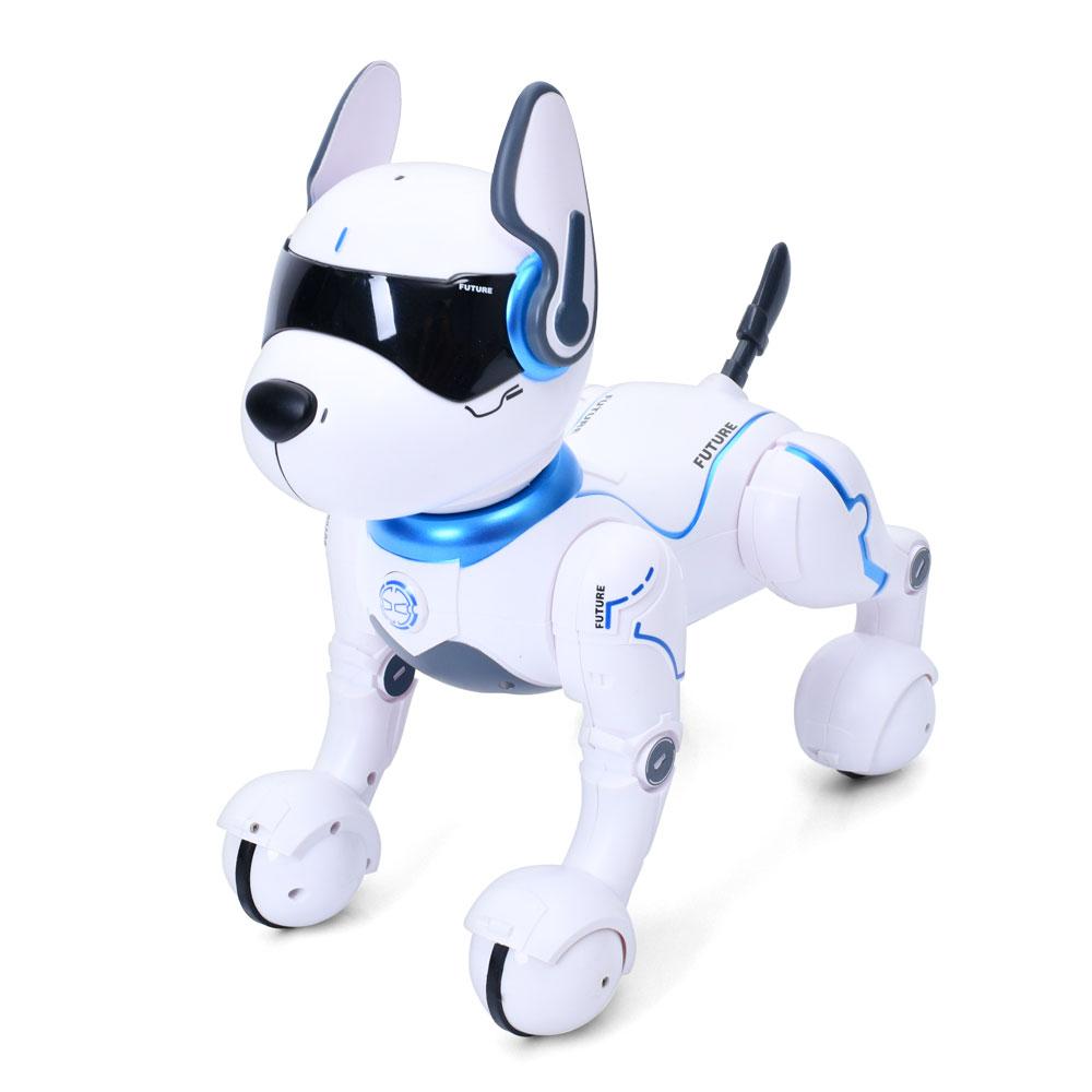 Робот-собака на р/у от аккумулятора. Выполняет команды, ездит, танцует. А001 - фото 3 - id-p1563692141