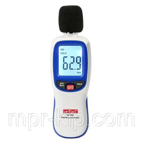Цифровий шумомір Wintact WT85B, діапазон вимірювання 30 – 130 dB, Bluetooth, фото 1
