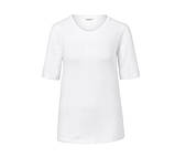 Зручна жіноча бавовняна базова біла футболка від tcm tchibo (Чібо), Німеччина, M-L, фото 2