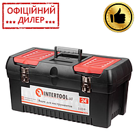 Ящик для инструментов пластиковый INTERTOOL BX-1024 TLT