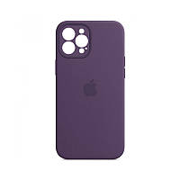 Чехол накладка Silicone Case Full Camera Protection для iPhone 13 Pro Max- grape
