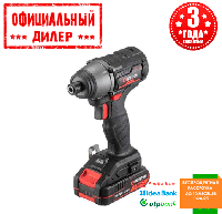 Бесщеточный ударный аккумуляторный шуруповерт INTERTOOL WT-0362 (20 В, 2 А/ч) TLT