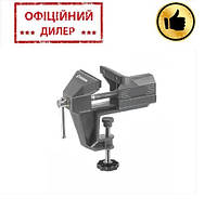 Тиски стационарные настольные 80 мм INTERTOOL HT-0095 TLT