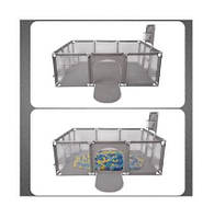 Манеж для дітей lionello сухий басейн ігровий майданчик