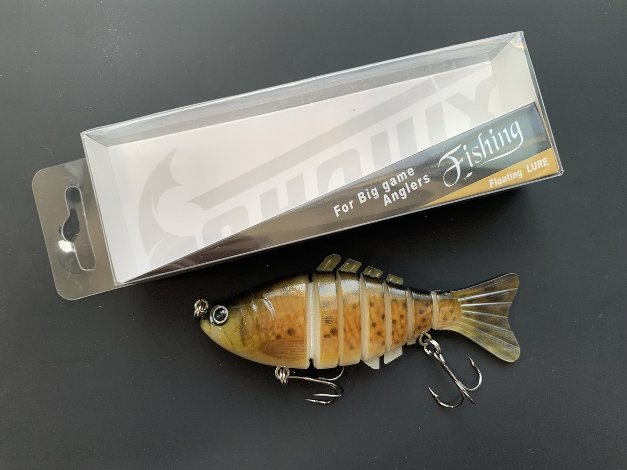 Воблер Swimbait карася на щуку Складаний секційний свімбейт Proberos 100mm/15g, фото 1