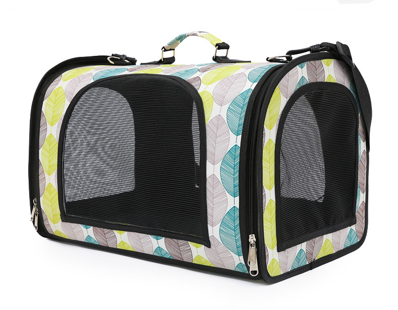 Сумка-переноска для гризунів котів собак 33x24x23 см CosmoPet CP-48 (M) Green