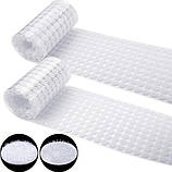 Самоклеючі застібки липучки 10мм 1000шт липучки клейові круглі липучки для виробів, фото 5