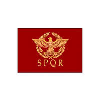 Шеврон орел "SPQR" Римский легион Шевроны на заказ на липучке (AN-12-503-29)