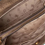 Жіноча сумка Guess (841606) бежева, фото 4