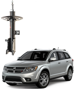 Амортизатор передній Dodge Journey, Fiat Freemont лівий L 08 -> (HART)