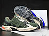 Чоловічі кросівки Asics Gel-1130 Dark Green (Зелені) Взуття Асікс Гель 1130 сітка замшеві вставки демісезон, фото 3