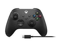 Геймпад Microsoft Xbox Series X | S Wireless Controller Carbon Black + USB Cable (1V8-00002)