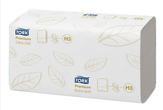 Tork Premium рушники, м'які 200 шт., 2 шарові, H3, арт 100278 (мін.замовлення в категорії TORK від 1000грн)