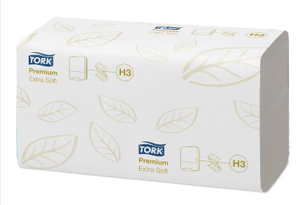 Tork Premium рушники, м'які 200 шт., 2 шарові, H3, арт 100278 (мін.замовлення в категорії TORK від 1000грн), фото 1