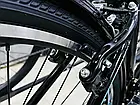 Велосипед жіночий Crosser City Life Lady 28" легка рама перемикачі Shimano 21S міцний багажник крила захист, фото 5