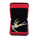 Брошка ластівка 65х40мм, фото 2