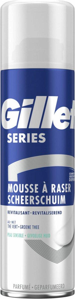 Піна для гоління Gillette Series Revitalizing Green Tea (250мл.)