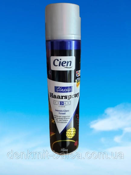 Лак Класичний стиль для волосся Cien Classic Intensiv Glanz 400 мл