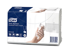 Tork Xpress рушники для рук (папір) м'які, 190 листів, арт 471146  (мін.замовлення в категорії TORK від 1000грн)