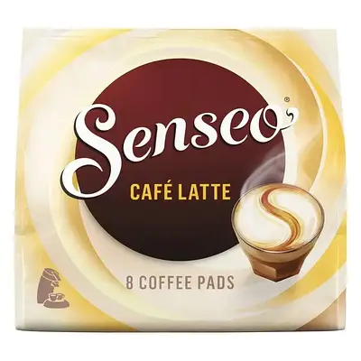 Кава лате "Senseo Cafe Latte" в чалдах 8 шт. Нідерланди